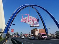 Attractions 360° on X: Almost done! The New Downtown Las Vegas Gateway Arch.  Located next to Stratosphere Tower.  / X