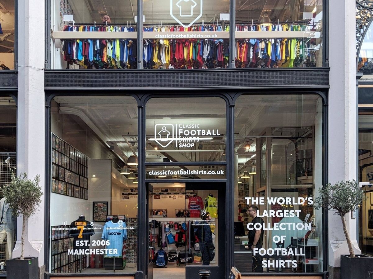 Football shirt shop sale