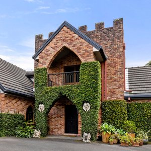 Front entrance of the Castle at Bonville