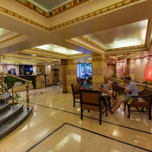 The hotel Lobby