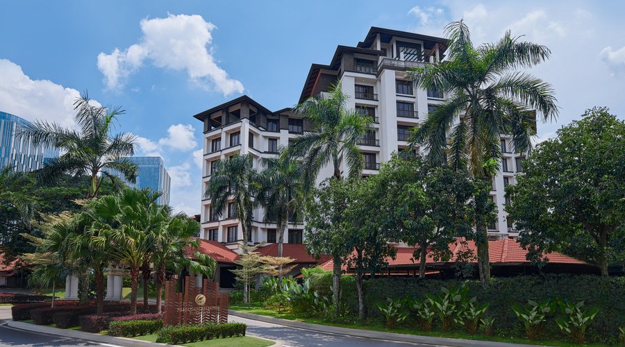 The hotel was recently rebranded as Palm Garden Hotel, Putrajaya, a Tribute Portfolio Hotel, one of the brands under Marriott International
