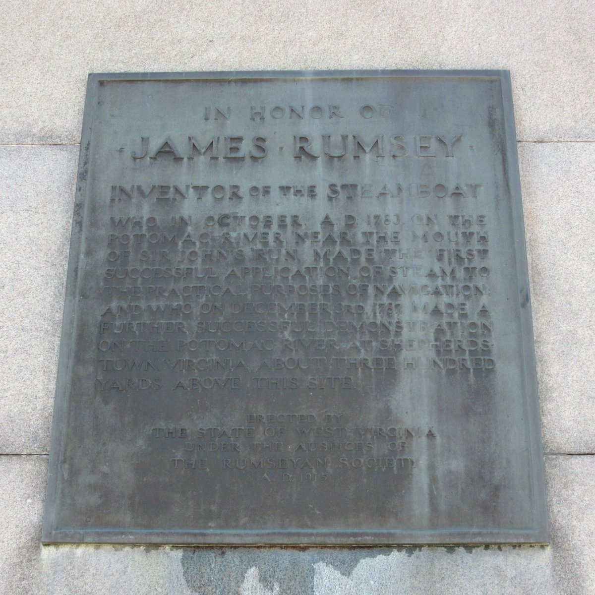 James Rumsey Monument And Park (Shepherdstown): All You Need to Know