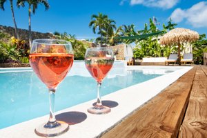 Piscine et plage