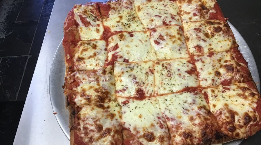 Famous Sicilian pizza