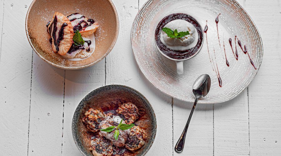 Postres TERIYAKI: Wontons, Sushi de Oreo y Soufle de Nutella