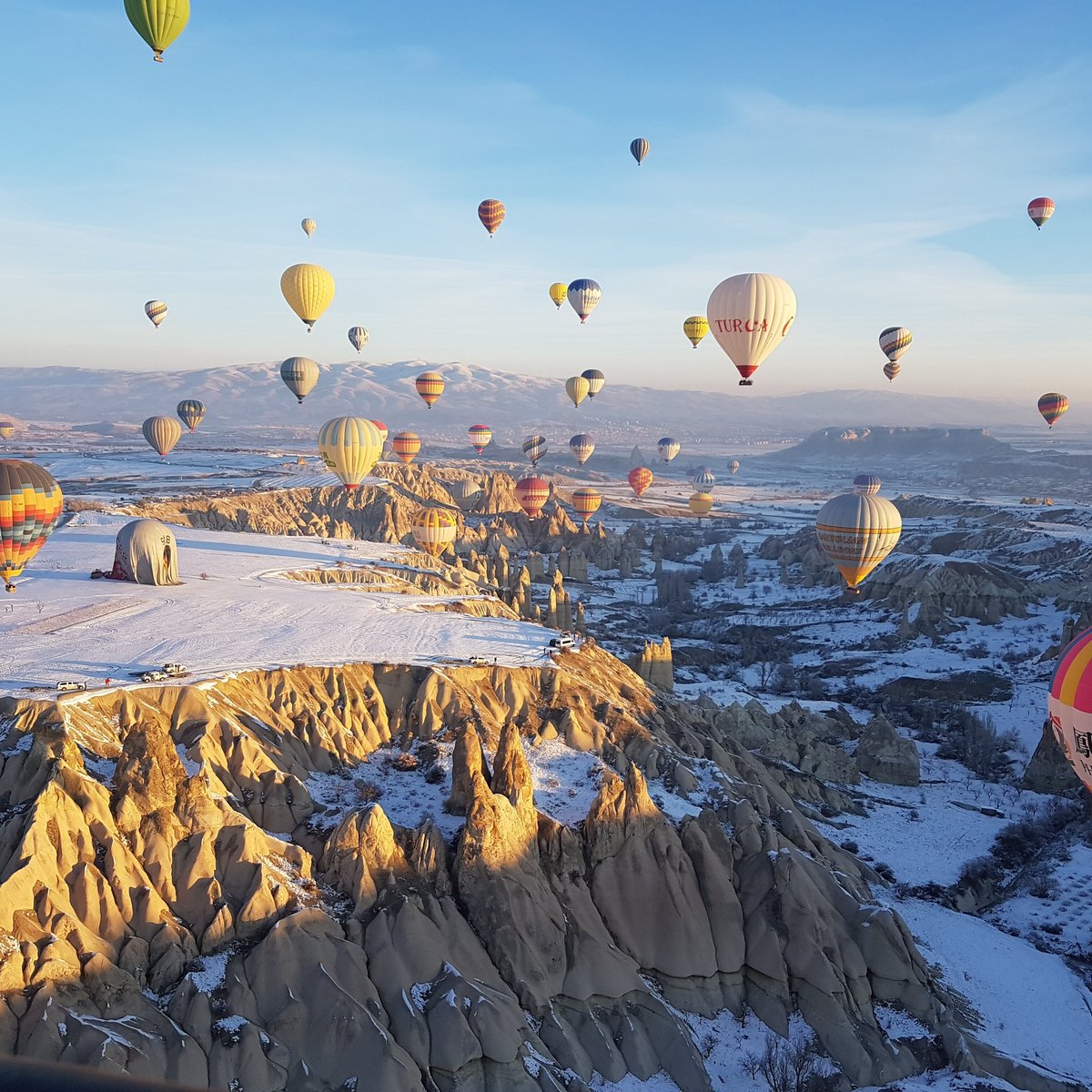 Каппадокия полет на воздушном шаре фото