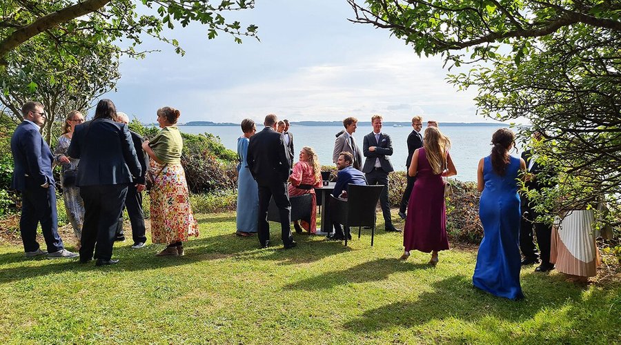 Reception på 'Udsigten'