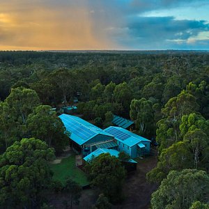 Aerial view of Margaret River Nature Park