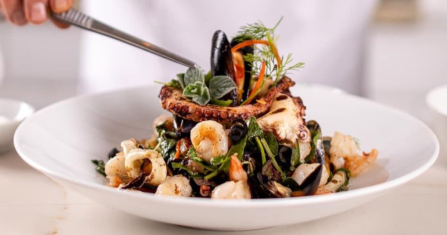 Seafood salad