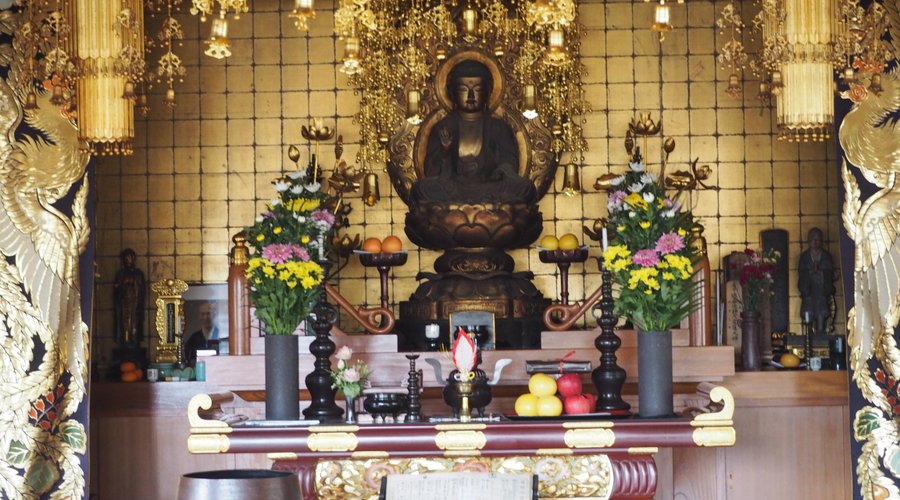 The Main Deity of Raiko-ji Temple