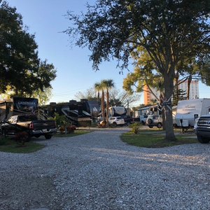 Campsites are very close together but the other campers were all friendly and considerate. Very quiet at night!