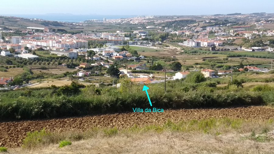 View from the hill above Villa da Bica