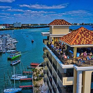 Pier House 60 Clearwater Beach Marina Hotel in Clearwater, image may contain: Condo, City, Hotel, Urban