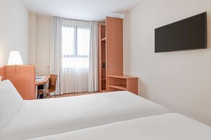 NH Pozuelo Ciudad de la Imagen in Pozuelo de Alarcon, image may contain: Interior Design, Corner, Monitor, Screen