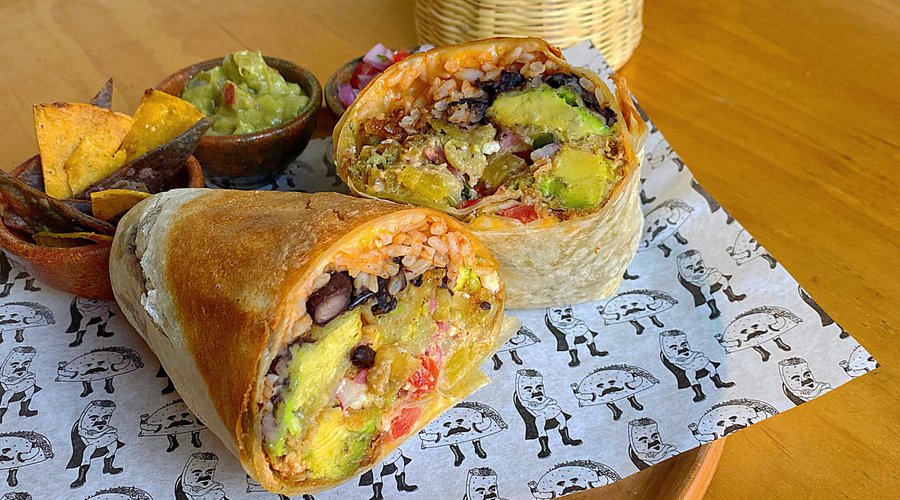 Fried avocado burrito (secret menu item)