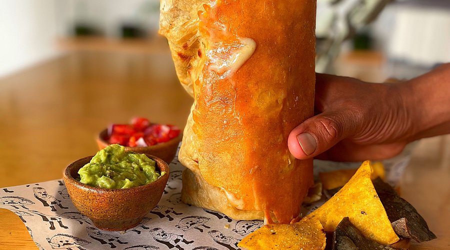 Cheese wrapped burrito! Like nothing you have had before