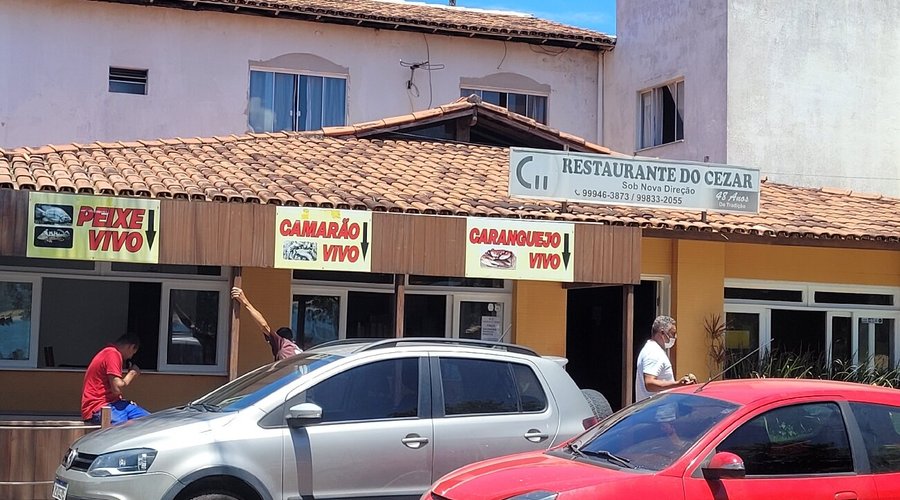 Restaurante do Cezar  Praia de Guaibura em Nova GUARAPARI