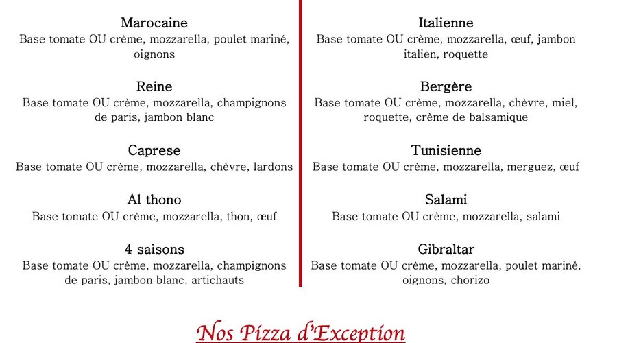 les pizza