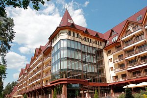 Areal Congress Hotel in Novaya Kupavna, image may contain: Hotel, Resort, City, Condo