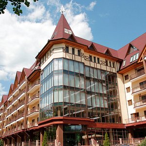 Areal Congress Hotel in Novaya Kupavna, image may contain: Hotel, Resort, City, Condo