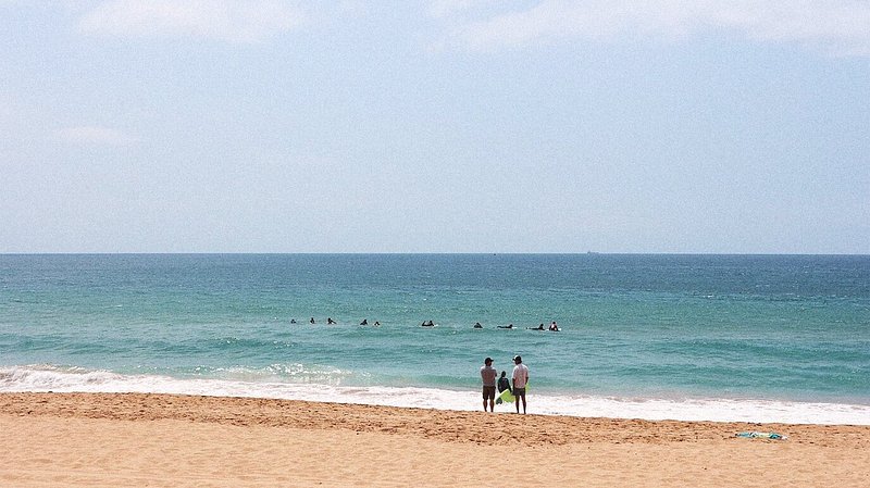 Palm Beach in Sydney for beginner surfers