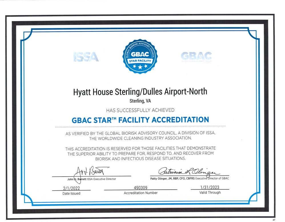 Hotel photo 66 of HYATT house Sterling/Dulles Airport-North.