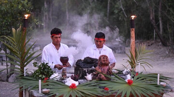 Temazcal ceremony in Cancun Mexico