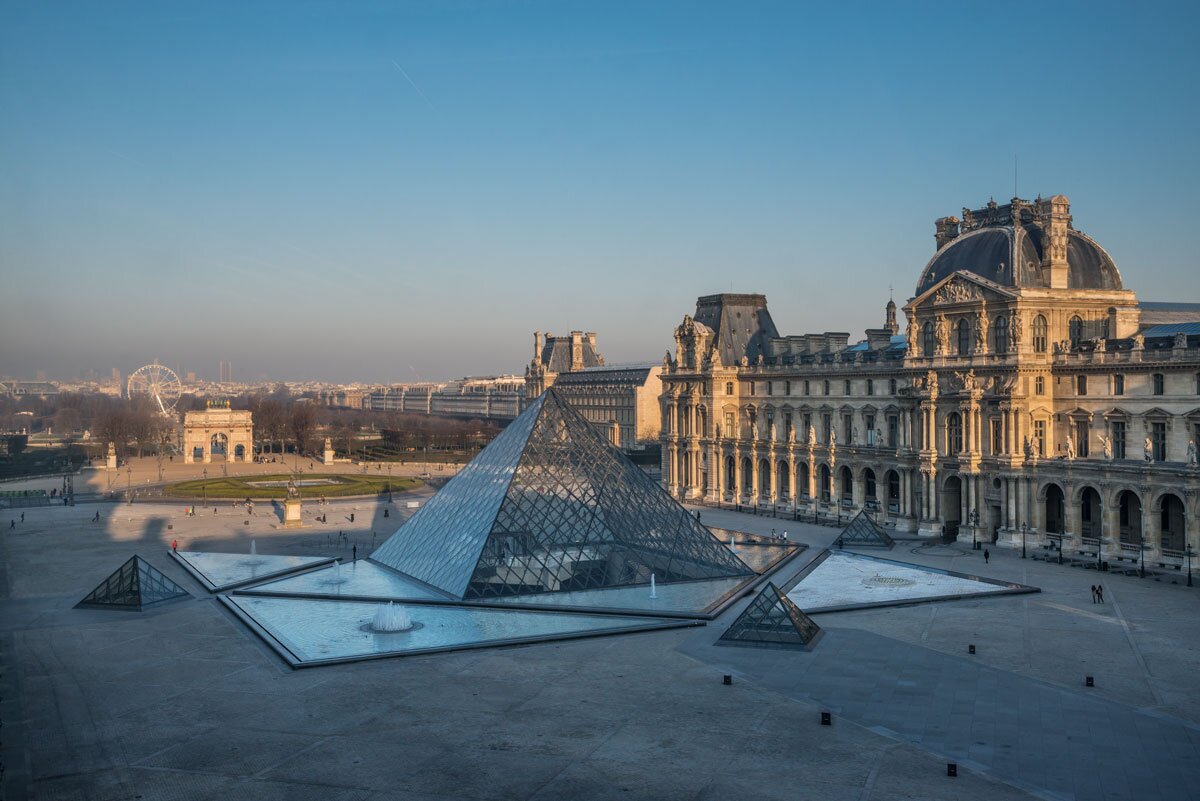 Famous museum shop in paris