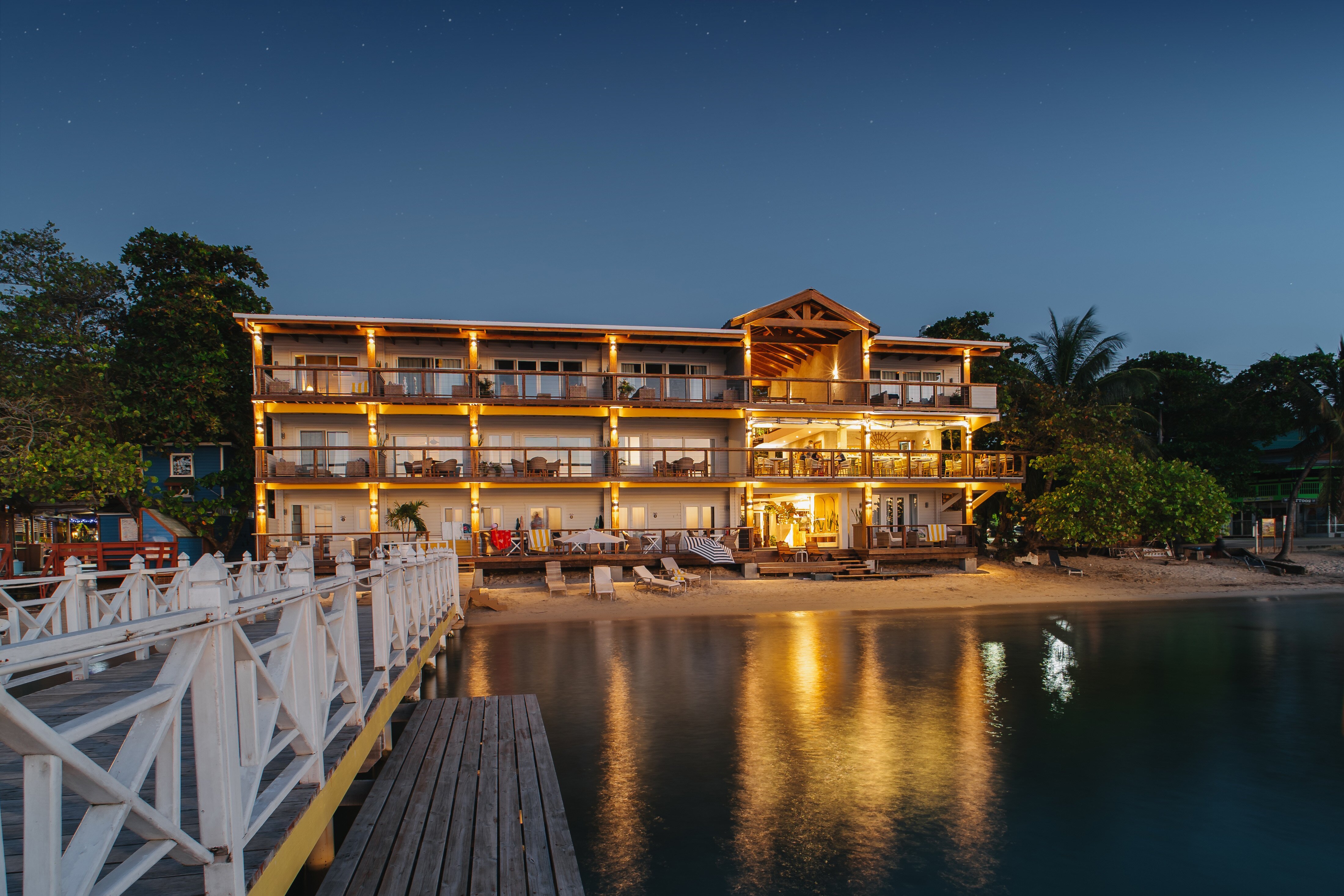 The Beach House Boutique Hotel Roatan Honduras West End