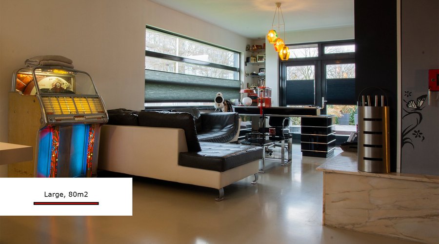 living with fire place