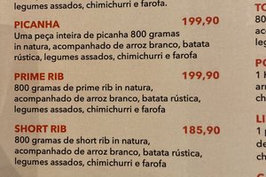 Cardápio