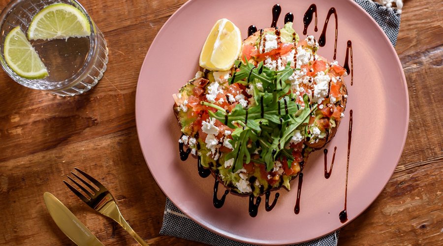 Smashed avo - a menu fave