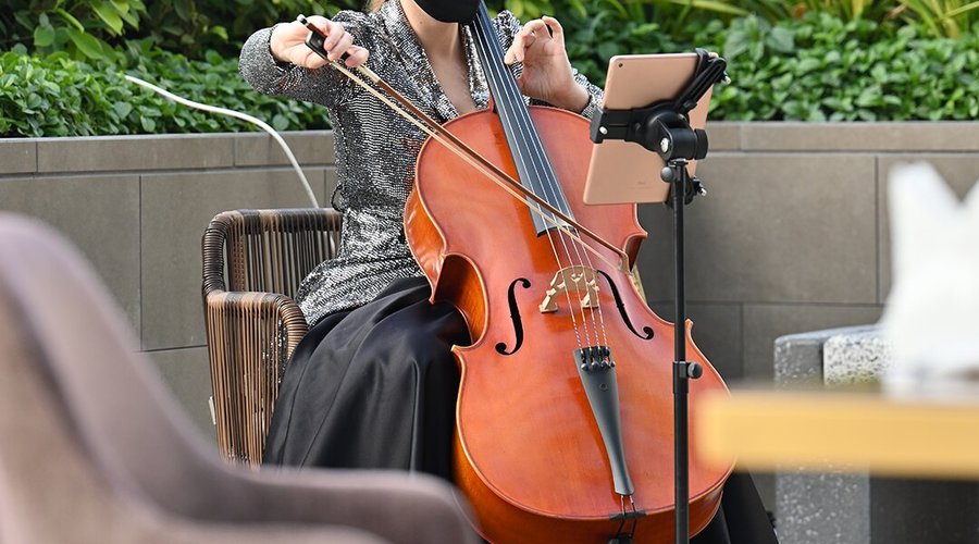 Live performance for perfect ambiance!