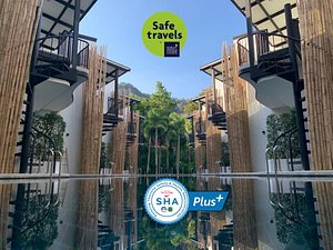 Anana Ecological Resort Krabi in Ao Nang, image may contain: Hotel, Resort, City, Vegetation