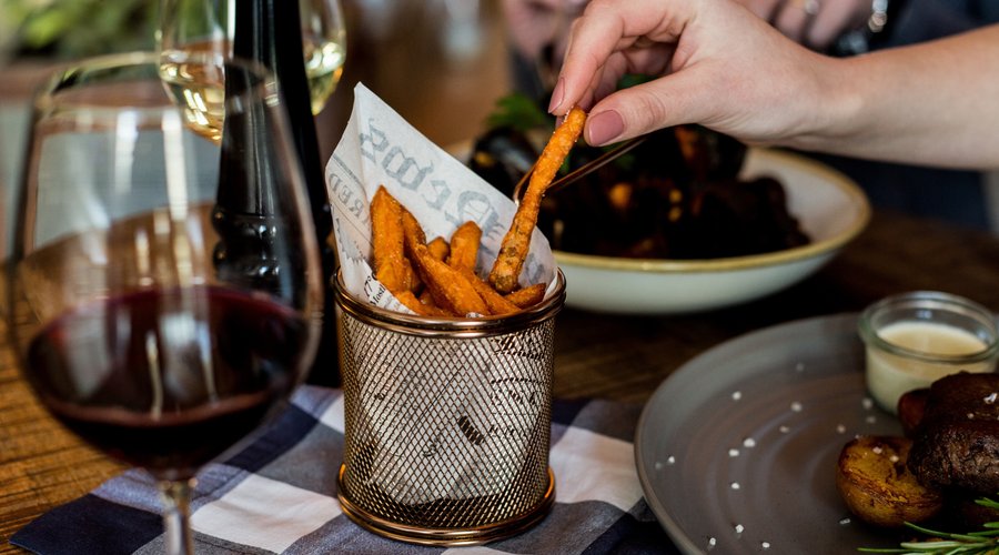 Frytki z batatów/ Sweet Potato Fries
