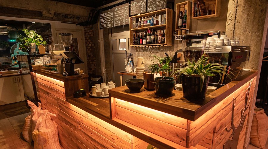 Senja Roasters kaffebrenneriet i nord Norge