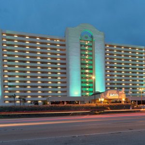 Night view of hotel