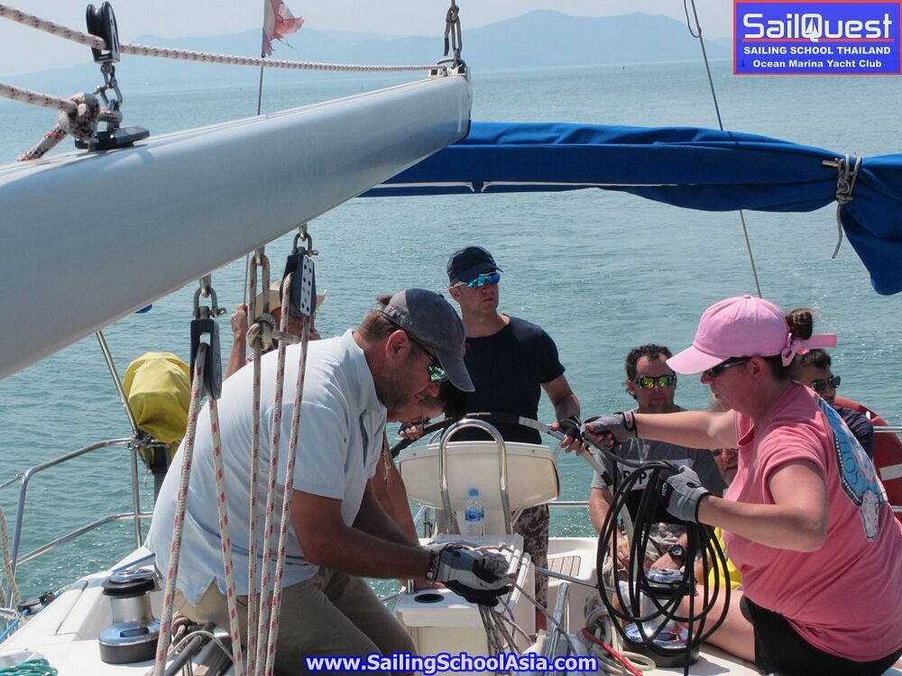 sailquest sailing school iyt yacht training thailand