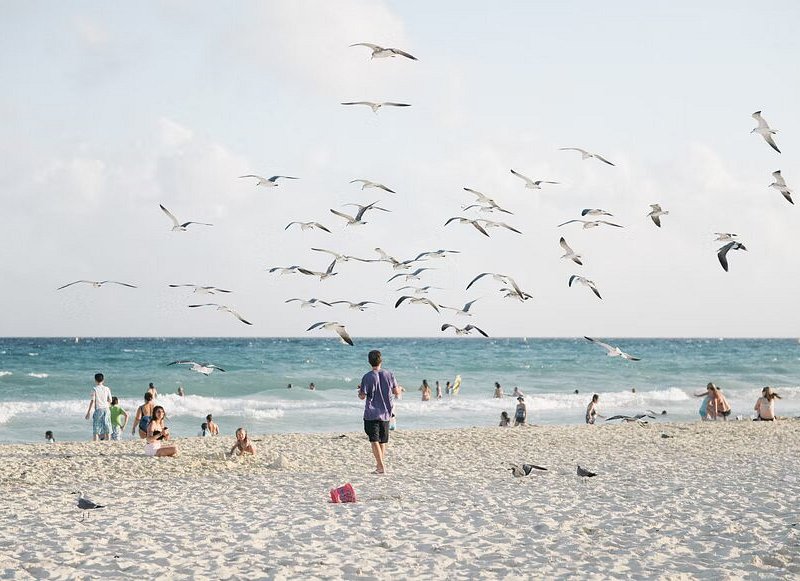 Playa del Carmen beach in Mexico