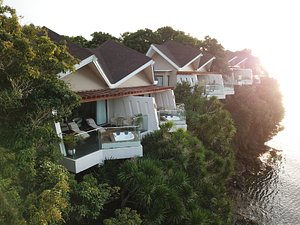 Villa Angelina Luxury Suites in Mindanao, image may contain: Villa, Rainforest, Waterfront, Resort