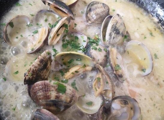 Almejas marinera