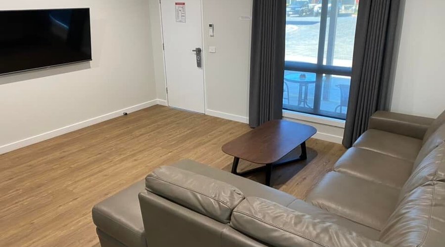  2 bedroom self-contained apartment.