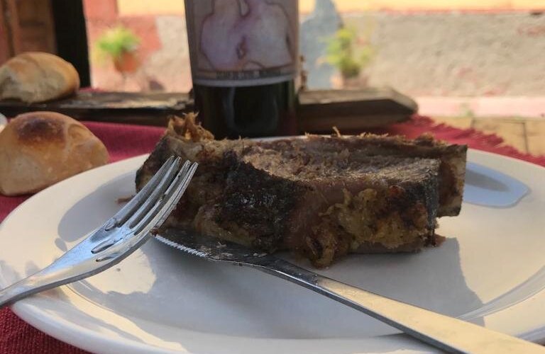 Costillar a la llama