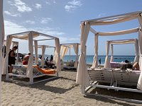 🌍 Tenerife beach. Playa del Duque. Costa Adeje. Spain. 