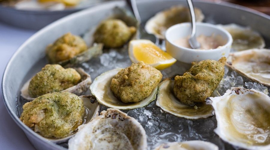 Baked Grilled Oyster & Maître d' Butter