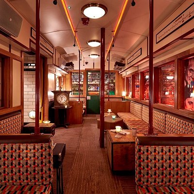 Inside a London pub in Soho