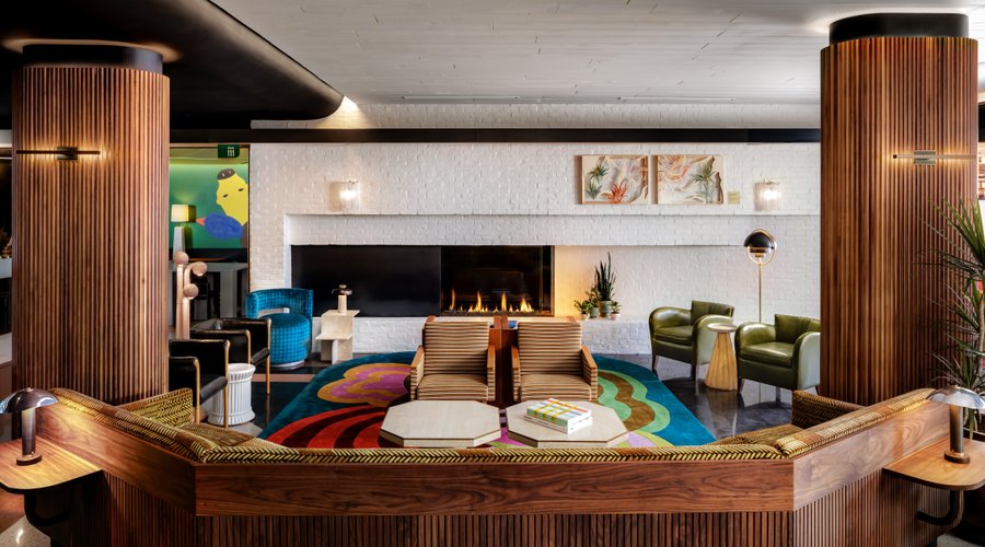 The Drake Hotel Modern Wing Living Room