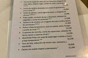 Menú