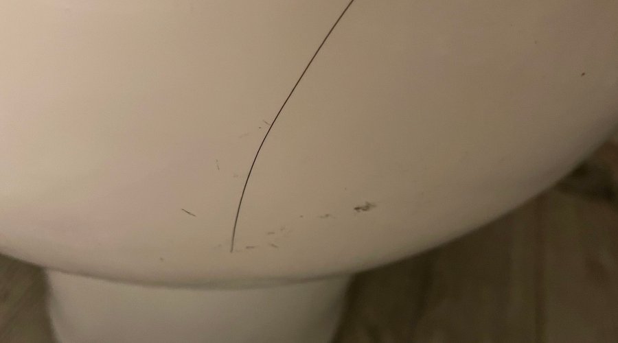 This was after they "cleaned" it a second time. 