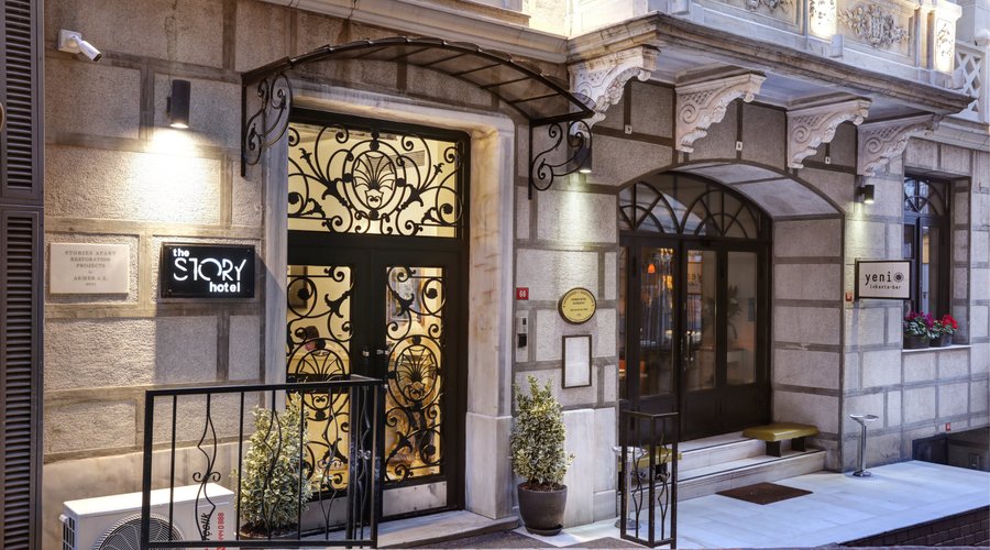 Entrance The Story Hotel Pera